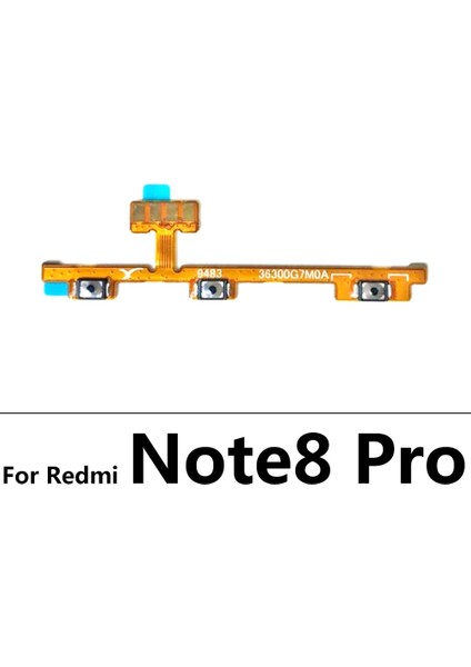 Ses Düğmesi Güç Anahtarı Açma Kapama Düğmesi Flex Kablo Xiaomi Redmi Için Not 3 4 4x 5 5A 6 7 8 8t 9 9t 10 Pro 9s 5g Güç Tuşu (Yurt Dışından) indirimleri
