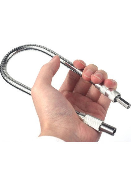 Elektronik Matkap Için 15-40CM Metal Esnek Bükme Mili Bağlantı Adaptörü Bağlantısı (Yurt Dışından) indirimleri