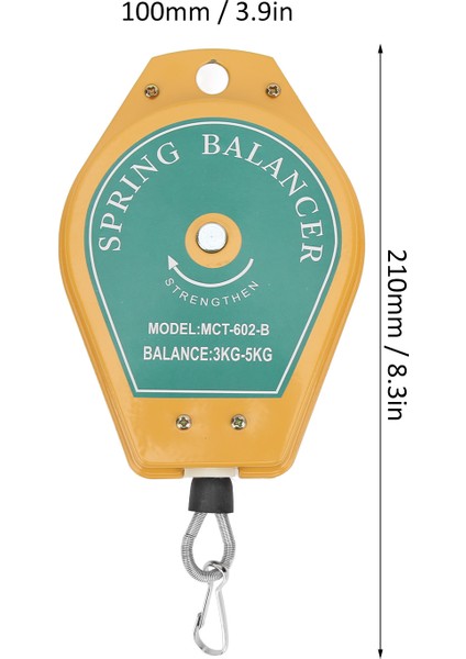 Yaylı Dengeleyici, Iş Verimliliğini Artırın 3-5kg Hasarı Önleyin Takım Fikstür Tutucu Taşıma Için Montaj Hattı Için Güçlü Taşıma Kapasitesi (Yurt Dışından) modelleri