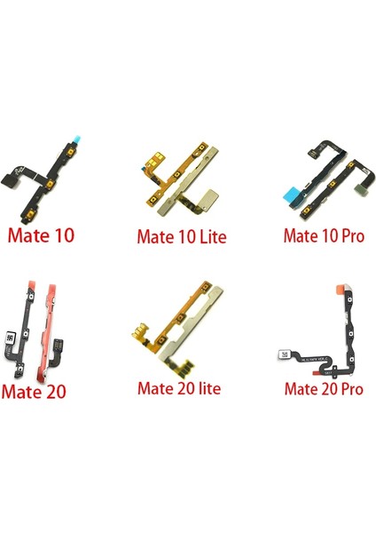 Güç Anahtarı Açma/kapama Düğmesi Ses Kontrol Anahtarı Düğmesi Flex Kablo Huawei Mate S 7 8 9 10 30 Lite 20 Pro 20X Max (Yurt Dışından) fiyatları