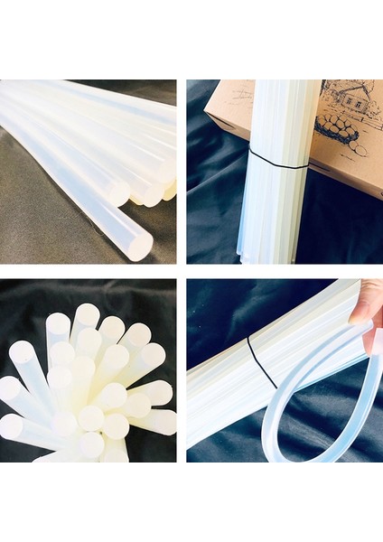 11X300MM Tutkal Çubukları Sıcakta Eriyen Yapışkan Setlong Çubuklar 20 Adet (Yurt Dışından)