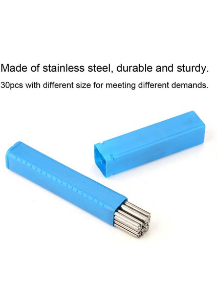 30 Adet Evrensel Paslanmaz Çelik Kaynak Teli Alüminyum Akı Özlü Tel Profesyonel (Yurt Dışından) fiyatları