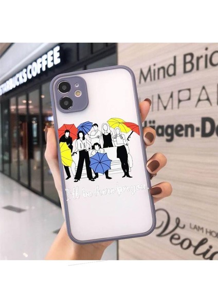 Arkadaşlar Tv Gösterisi Kapı Telefonu Kılıfı Mat iPhone 12 Mini 11 Pro Xr Xs Max 7 8 Artı x Sert Pc Arka Kapak (Yurt Dışından)