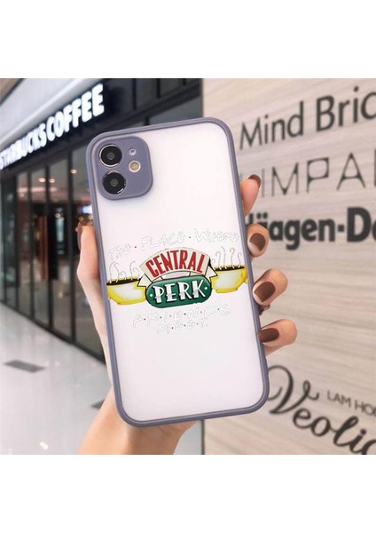 Arkadaşlar Tv Gösterisi Kapı Telefonu Kılıfı Mat iPhone 12 Mini 11 Pro Xr Xs Max 7 8 Artı x Sert Pc Arka Kapak (Yurt Dışından)