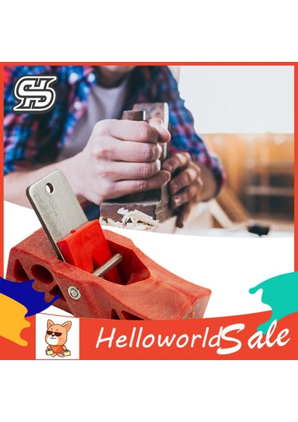 Helloworld Woodcraft El Düzlem Yüksek Mukavemetli Küçük El Düzlem Ahşap Düzeltme Aracı (Yurt Dışından)