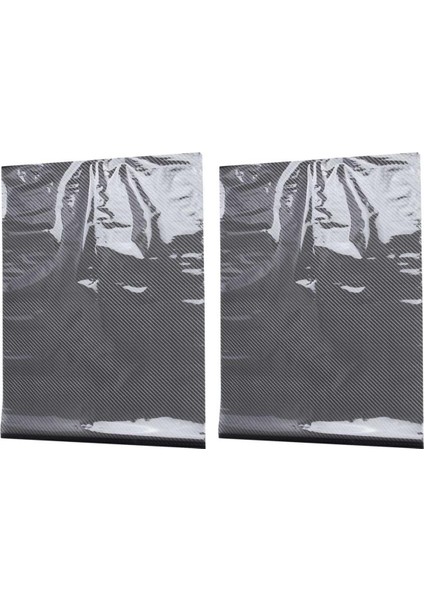 2x 0.5X2M Siyah Karbon Fiber Baskı Su Transferi Daldırma Hidrografik Hidro Film (Yurt Dışından)