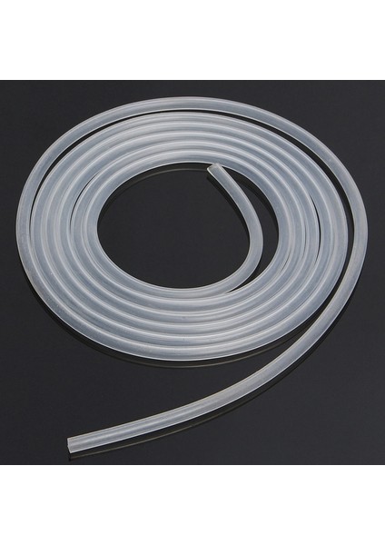 3 Adet 2 Metre Silikon Tüp Silikon Tüp Basınç Hortumu Son Derece Esnek 3X5MM (Yurt Dışından)