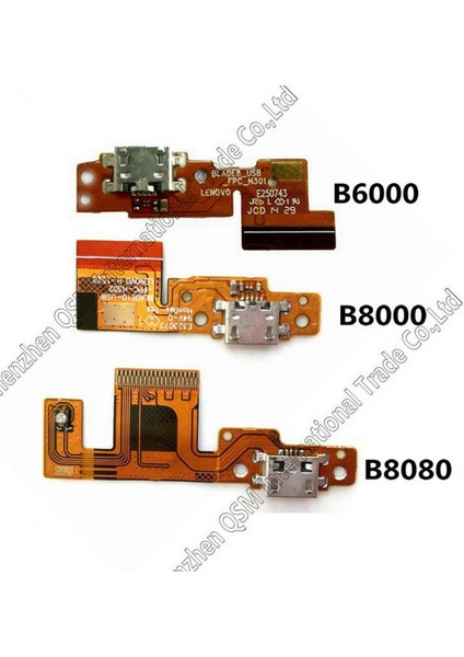 USB Şarj Portu Dock Fiş Konnektörü Jakı Şarj Kurulu Flex Kablo Lenovo Tablet Pad Yoga 10 B8000 B6000 Yoga 8 B6000 B8080 (Yurt Dışından)