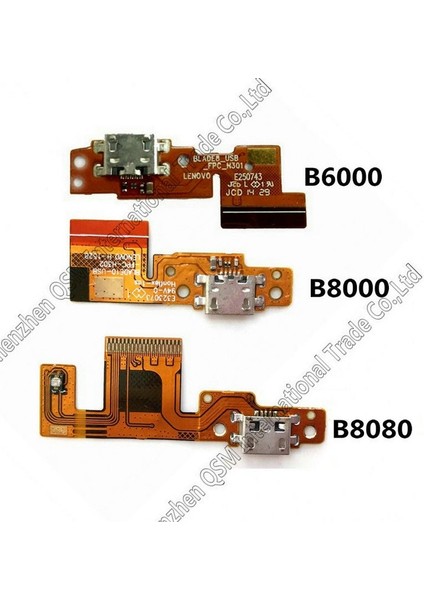 USB Şarj Portu Dock Fiş Konnektörü Jakı Şarj Kurulu Flex Kablo Lenovo Tablet Pad Yoga 10 B8000 B6000 Yoga 8 B6000 B8080 (Yurt Dışından) fırsatları