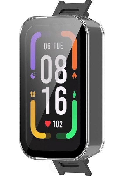 Xiaomi Redmi Mi Band Pro Için Koruyucu Kılıf Tam Kapsama Tampon Kapak + Temperli Cam Ekran Koruyucu Akıllı Saat Kabuk (Yurt Dışından) indirimleri