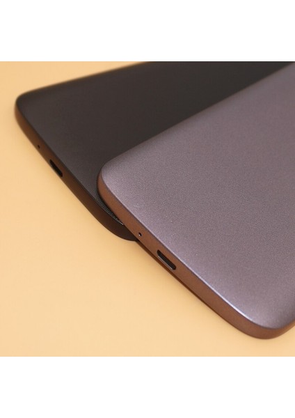 Metal Arka Kapak Arka Kapı Konut Paneli Kılıf Motorola E5 Oyna Ön/arka Parmak Izi Kabuk Telefon Yedek Yan Düğmeler (Yurt Dışından) fırsatları