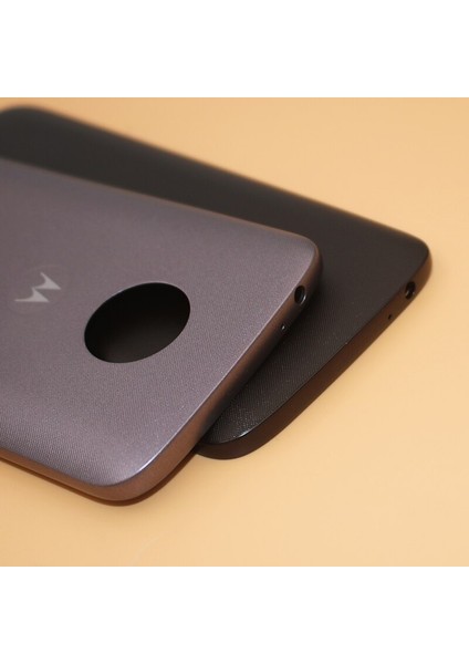 Metal Arka Kapak Arka Kapı Konut Paneli Kılıf Motorola E5 Oyna Ön/arka Parmak Izi Kabuk Telefon Yedek Yan Düğmeler (Yurt Dışından) indirimleri