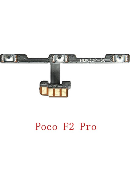 Güç Ses Düğmesi Flex Xiaomi Mi Poco M3 F2 Pro F3 X3 C3 F1 M2 Pro Güç Flex Kablo Yedek Parçaları (Yurt Dışından)