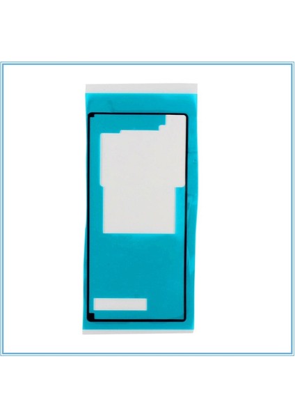 Parça En Kaliteli Yeni Arka Arka Gule Etiket Yapışkan Bant Sony Xperia Z3 D6603 D6643 Onarım Arka Kapak Pil Kapısı (Yurt Dışından) fiyatları