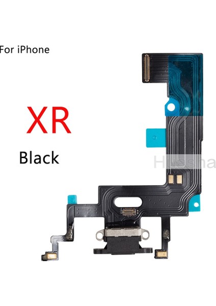 Adet USB Şarj Aleti Şarj Portu Dock Konnektörü Veri Flex Kablo Yedek Parçaları iPhone 7 8 Artı x Xr Xs Max (Yurt Dışından)