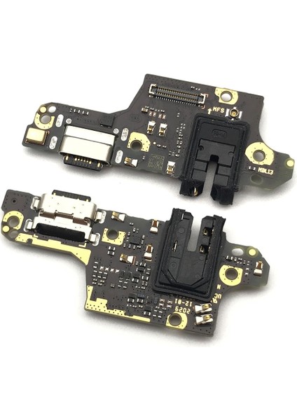 USB Şarj Portu Dock Jak Konnektörü Şarj Kurulu Flex Kablo Mic Mikrofon ile Xiaomi Poco X3 Nfc X3 Pro (Yurt Dışından)