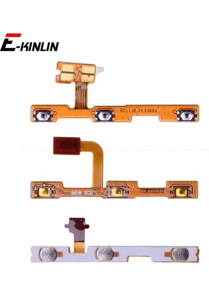 Anahtarı Güç Açık Kapalı Tuşu Sessiz Sessiz Ses Düğmesi Şerit Flex Kablo Huawei P30 P20 Pro P10 P9 Artı Mini P8 Lite 2017 (Yurt Dışından)