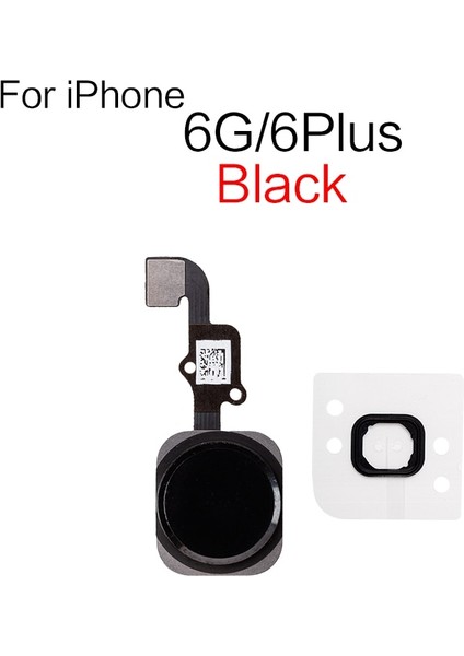 Adet iPhone 5s 5se 6 6s 7 8 Artı Ev Düğmesi Flex Kablo Onarım Parçaları Kauçuk (Yurt Dışından)
