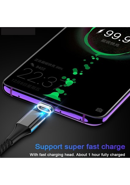 5A Manyetik Kablo Mikro USB Tip C Süper Hızlı Şarj Huawei P30 Samsung Xiaomi Redmi Note 8 Pro iphone Xr USB Kablosu (Yurt Dışından) modelleri