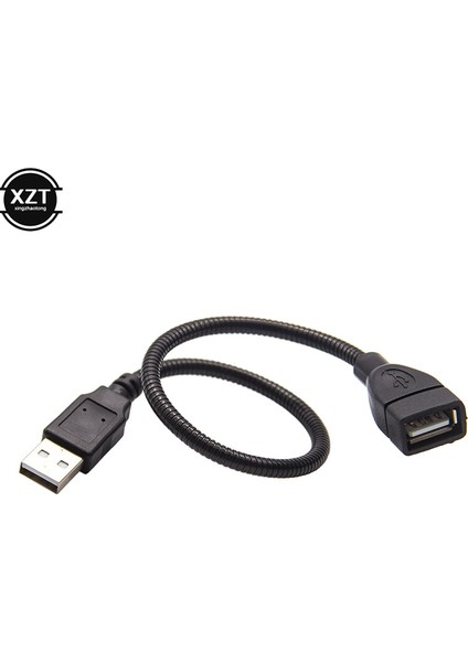 USB Erkek Kadın Uzatma Kablosu Adaptör Kablosu Esnek Metal Hortum 4 Bakır Çekirdek USB 2.0 Tel (Yurt Dışından) modelleri