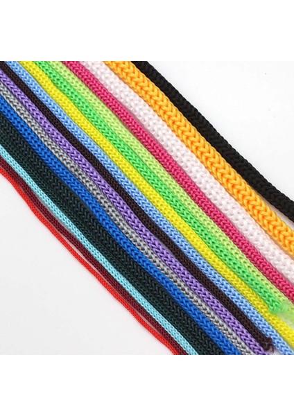 3mm 5-60 Metre Naylon Kordon Konu Tığ Içi Boş Çizgi Makrome Halat Dıy El Dokuması Bilezik Örgülü El Sanatları Kordon Ayakkabı Dize (Yurt Dışından) modelleri