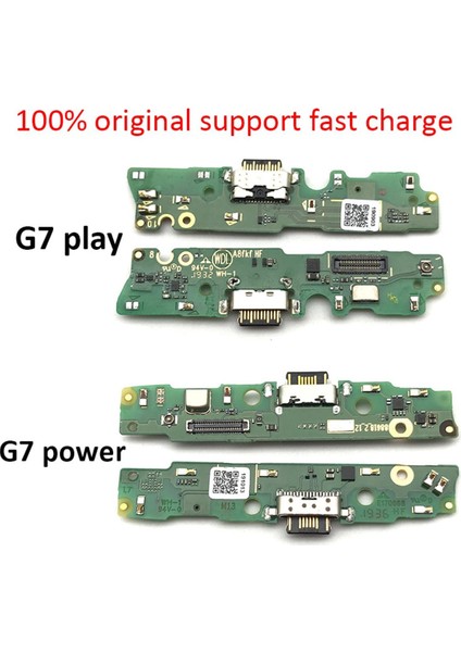 Yeni Şarj Kurulu Flex Motorola Moto G7 Güç G7 Oyun USB Bağlantı Noktası Konektörü Dock Şarj Şerit Kablo (Yurt Dışından)