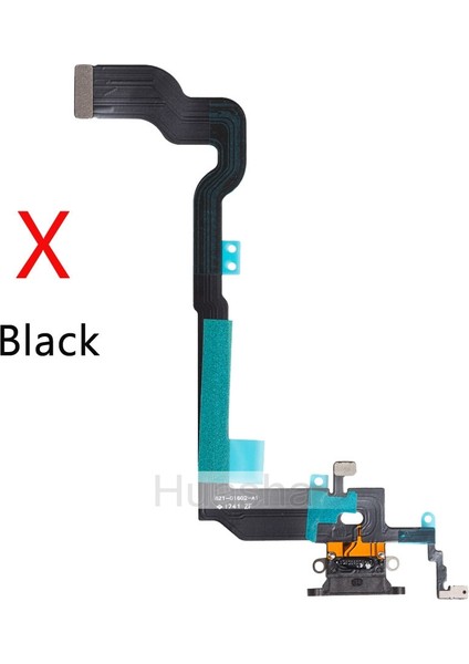 USB Bağlantı Noktası Şarj Cihazı Dock Bağlantısı Mikrofon Esnek Şarj Kablosu iPhone x Xr Xs Max Dock Şarj Flex (Yurt Dışından)