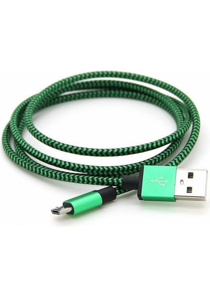 20 cm 1 M 2 M Mikro USB Kablosu Kısa Hızlı Şarj Naylon USB Sync Veri Kablosu Cep Telefonu Android Adaptör Şarj Aleti Kablosu Samsung Için (Yurt Dışından)