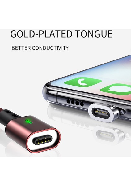 Twitch Manyetik Kablo iPhone 11 7 8 Artı x Xs Max Xr Hızlı Şarj USB Kablosu iPhone 5 5s 6s Artı Manyetik Şarj Kablosu (Yurt Dışından)