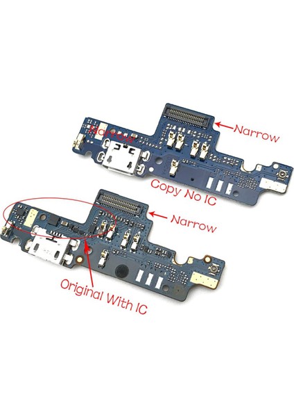 Xiaomi Redmi Için Not 4x NOTE4X USB Yuva Konnektörü Şarj Portu Flex Kablo USB Şarj Aleti Fişi Onarım Parçaları (Yurt Dışından)