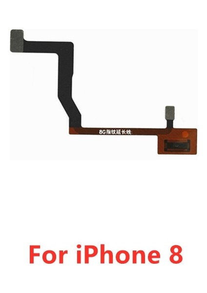 Yedek Parçalar Parmak Izi Ev Dokunmatik Kımlık Düğmesi Ana Anakart Kurulu Konektörü Şerit Flex Kablo iPhone 8 7 6 6 S Artı (Yurt Dışından)