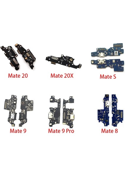 Yeni USB Dock Şarj Şarj Portu Flex Kablo Modülü Kurulu Huawei Mate S 7 8 9 10 20 Pro 30 Lite 20X Yedek (Yurt Dışından)