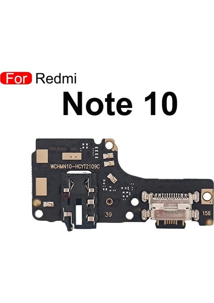 Xiaomi Redmi Için Not 10 USB Şarj Portu Mikrofon Mikrofon Konektörü Ana Anakart ve LCD Flex Kablo Yedek Parçaları (Yurt Dışından)