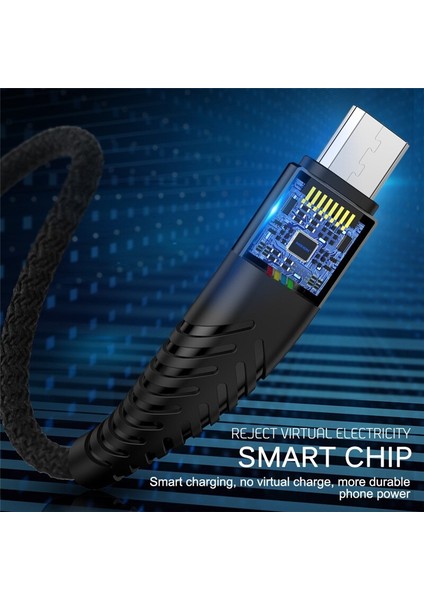 20CM 1m 2m 3m Veri Mikro USB Kablosu Hızlı Şarj Cihazı Mikro USB Kablosu Samsung S7 S6 Xiaomi Redmi Not 5 Pro Android Telefon Uzun Tel (Yurt Dışından)