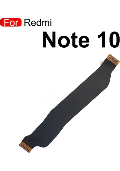 Xiaomi Redmi Için Not 10 USB Şarj Portu Mikrofon Mikrofon Konektörü Ana Anakart ve LCD Flex Kablo Yedek Parçaları (Yurt Dışından)