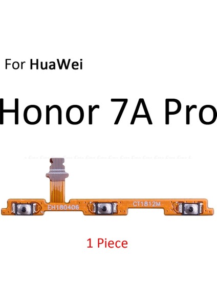 Güç Açma Kapama Düğmesi Ses Anahtarı Anahtar Kontrol Flex Kablo Şerit Huawei Honor Play 8A 7A 7c 7x 7s 6A 6c 6x 5c Pro Onarım Bölümü (Yurt Dışından)