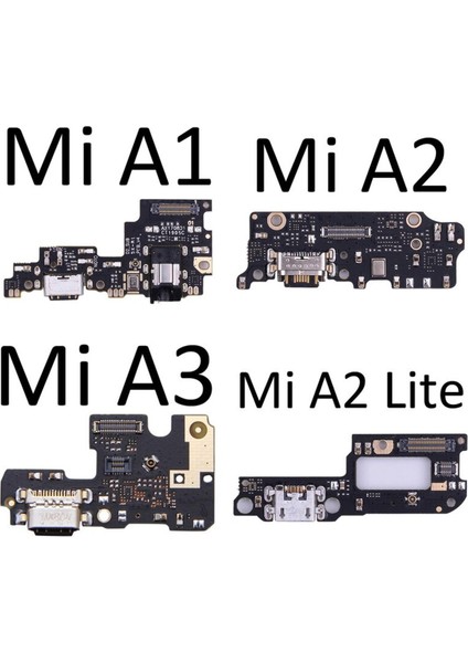 Güç Şarj Dock USB Şarj Portu Fiş Kurulu Mikrofon Mic Flex Kablo Mi A2 Lite A1 A3 Cep Telefonu Aksesuarları (Yurt Dışından)