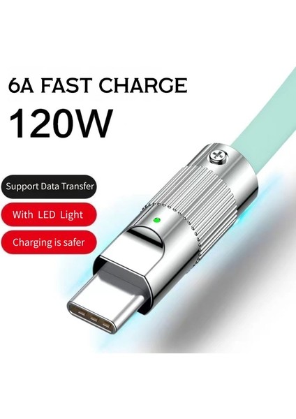 120W Süper Hızlı Şarj Tipi C Kablo Için Huawei P40 MATE40 Xiaomi Mi 12 Pro Redmi Poco Cep Telefonu Aksesuarları USB C Kablosu (Yurt Dışından)