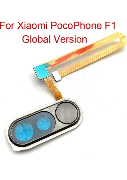 Onarım Parmak Izi Tarayıcı Xiaomi Pocophone F1 Ana Düğme Parmak Izi Menüsü Dönüş Anahtarı Tanıma Sensörü Flex Kablo (Yurt Dışından) modelleri