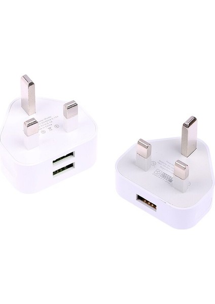 Adet Evrensel Ingiltere Tak 3 Pin Duvar Şarj Adaptörü 1/2 USB Bağlantı Noktaları ile Iphone 11 Için Şarj Samsung/huawei Şarj Cihazı (Yurt Dışından) fiyatları