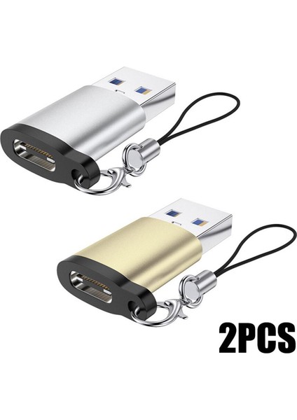 2 Adet Adaptör USB Tip-C USB Dönüştürücü USB Tip C Otg Adaptörü Evrensel USB Desteği Otg Xiaomi Için iPhone 12 13 Tablet Için (Yurt Dışından)