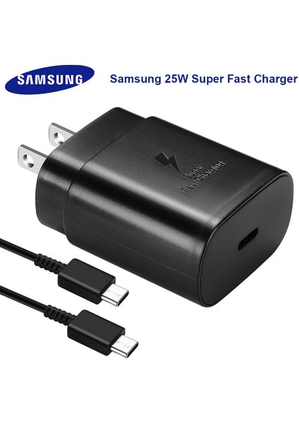 Orijinal Samsung Note 10 5g 25W Şarj Cihazı Süper Hızlı Şarj USB Tip C Pd Pps Hızlı Şarj Ab Galaxy Note 20 Ultra S20 (Yurt Dışından) fiyatları