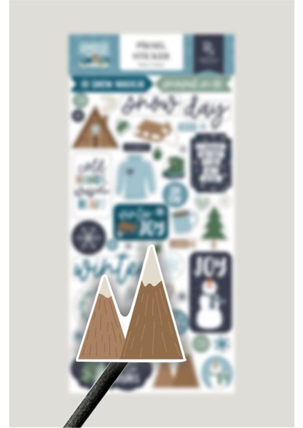Kış Masalı Etiketleri, Winter Sticker fiyatları