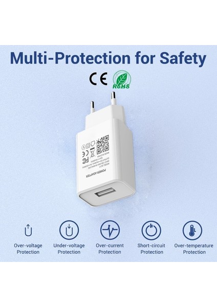 9 V 2A USB Şarj Aleti Hızlı Cep Telefonu Adaptörü Qc 3.0 Huawei Samsung S20 Fe S21 Not 20 Ultra S10 S9 S8 Artı USB Tip-C Kablo (Yurt Dışından) fırsatları