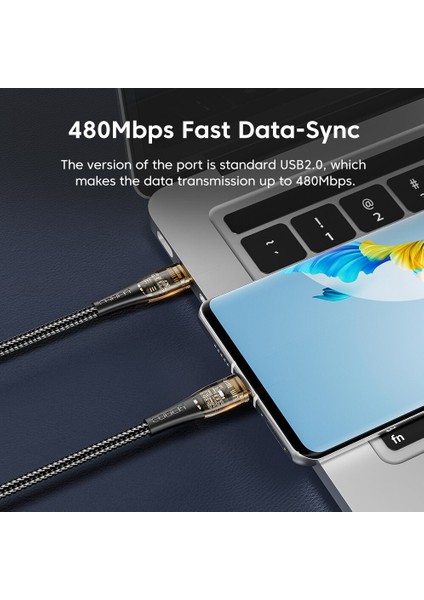 Toocki USB C Kablo C Tipi Şarj Kablosu Samsung S21 S20 Xiaomi Redmi Not 11 6A Hızlı Şarj Cihazı Usbc Veri Kablosu Tel (Yurt Dışından) fırsatları