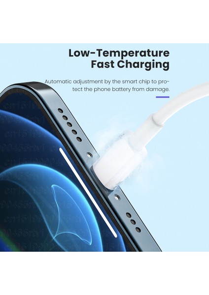 Pd 20W USB C Kablosu iPhone Tip C 8 Pinli Telefon Şarj Kablosu Tpe Hızlı 2.4A Hızlı Şarj Kablosu iPhone 14 13 12 Pro Max (Yurt Dışından) fiyatları