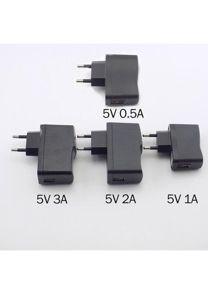 5V 0.5A 1A 2A 3A Mikro USB Şarj Cihazı Ac'den Dc'ye Şarj Evrensel USB Güç Adaptörü Kaynağı 100V-240V Çıkış Telefon Güç Bankası (Yurt Dışından)