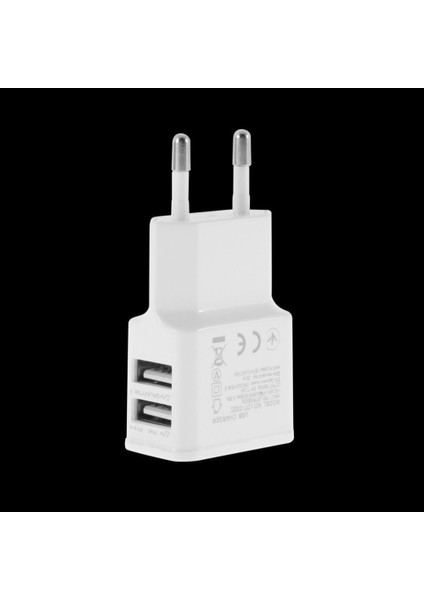 Ab Tak 5 V Çift USB Evrensel Cep Telefonu Şarj Cihazları Seyahat Güç Şarj Adaptörü Fişi iPhone Samsung Xiaomi Huawei Için (Yurt Dışından) modelleri