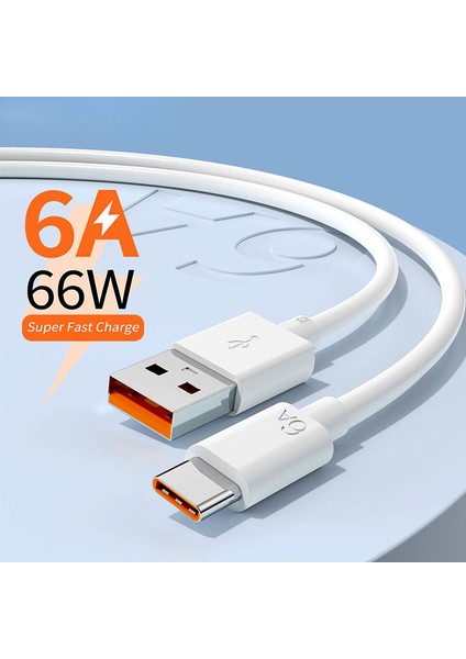 6A 66W USB Tip C Süper Hızlı Kablo Huawei Mate 40 50 Xiaomi 11 10 Pro Oppo R17 Hızlı Şarj Usb-C Şarj Aleti Kablosu Veri Kablosu (Yurt Dışından) fiyatları