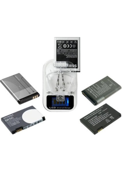 Pil Şarj Cihazı USB Bağlantı Noktalı Seyahat LCD Cep Telefonu Pil Şarj Cihazı (Yurt Dışından) fiyatları